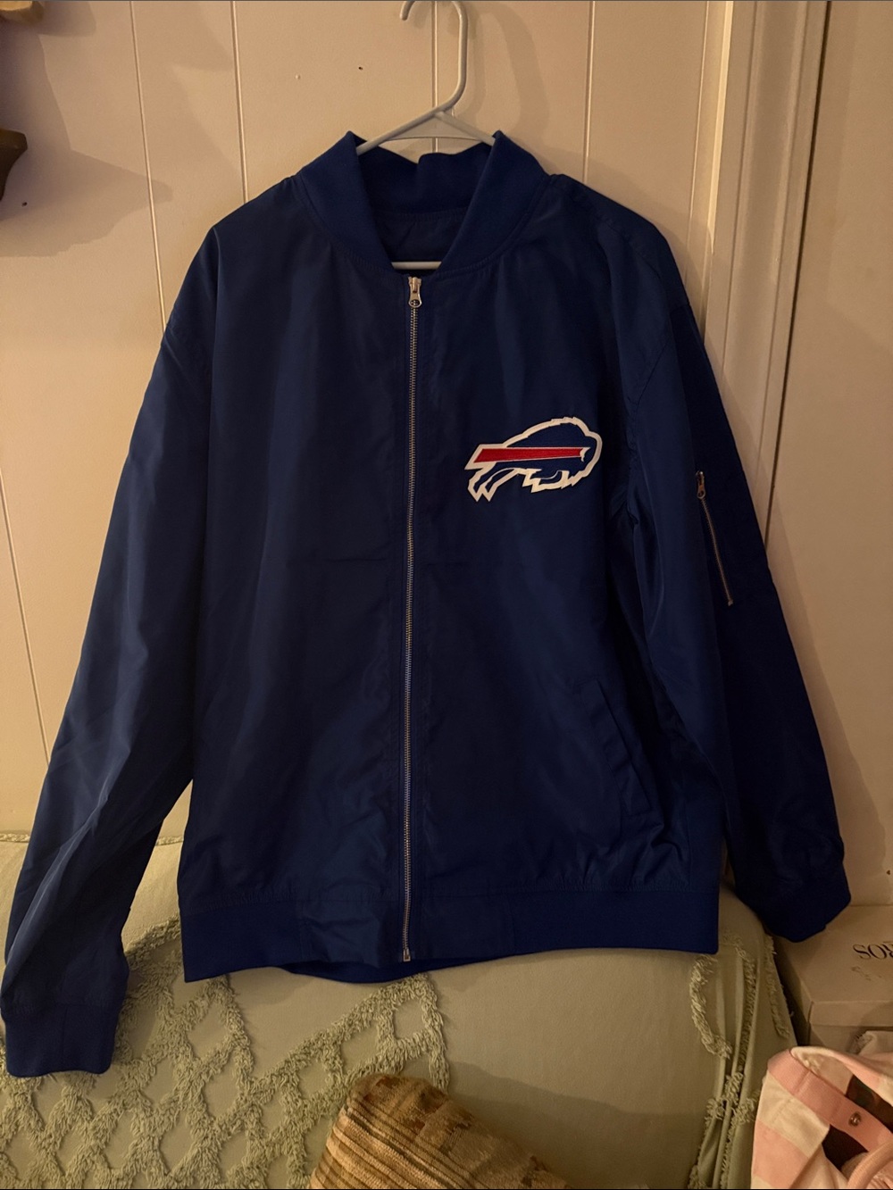 Blue Buffalo Logo Bomber Jacket - Team-Inspired Outerwear